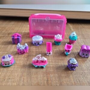 Shopkins Pink and Purple Mini Figures Set